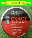 Obrázek pro Diabolo JSB EXACT JUMBO Heavy 5,52mm