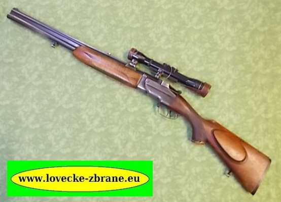 Obrázek pro Kulobrok ZH 104 Brno-7x57R+puškohled Zeiss 4x na klapkové montáži-komise