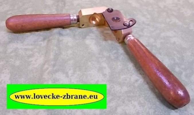 Obrázek pro Licí kleště na lití střel -sférická, ráže .75-18,7 mm do křesadlové pušky Brown Bess Pedersoli