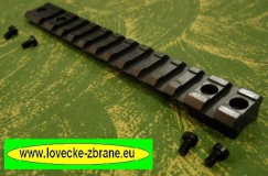 Obrázek pro Montážní lišta redukce Weaver M 98