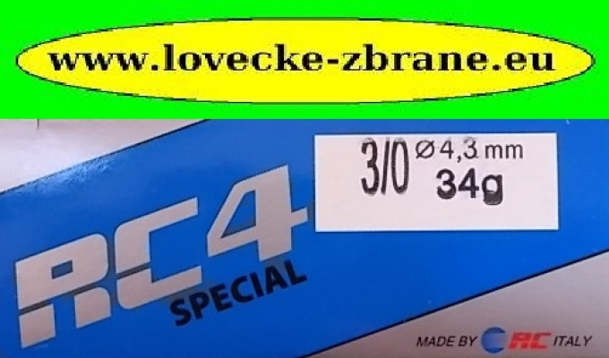 Obrázek pro Náboj 12/67/4,3mm/34g- RC-Italy