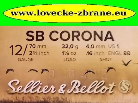 Obrázek pro Náboj 12/70/4mm/32g S&B Corona