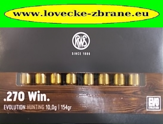 Obrázek pro Náboj 270 Win. RWS EVO 10g