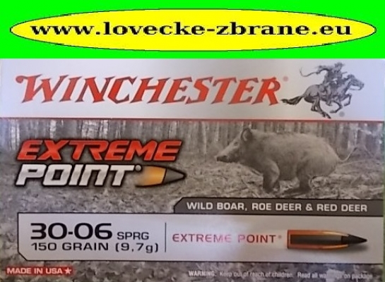 Obrázek pro Náboj 30-06 Springfield Winchester  Extreme Point 9,7g