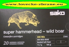 Obrázek pro Náboj 308Win. Sako SHH Wild Boar 11,7g