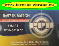 Obrázek pro Náboj 8x57 JS Match PPU FMJ BT