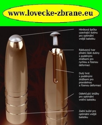 Obrázek pro Náboj 8x57 JS S&B XRG 12,7 g