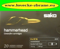 Obrázek pro Náboj 8x57 JS Sako Hammerhead 13g.