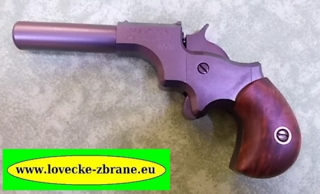 Obrázek pro Perkusní pistole- derringer Great Gun Unicorn 3" ráže 9mm-"C1"