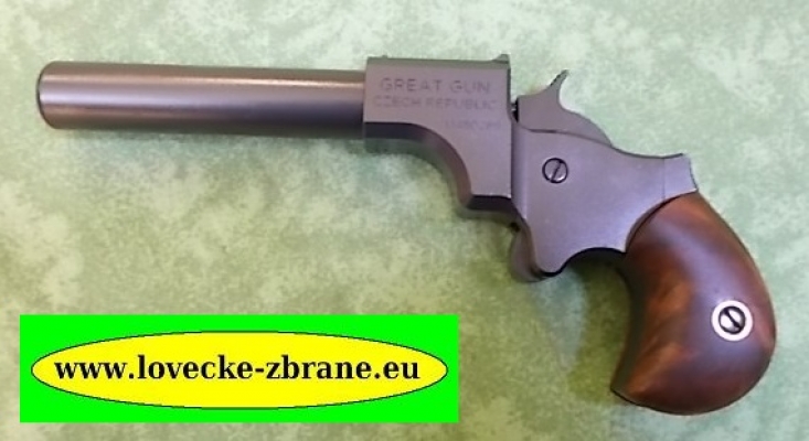 Obrázek pro Perkusní pistole- derringer Great Gun Unicorn 4" ráže .45-"C1"