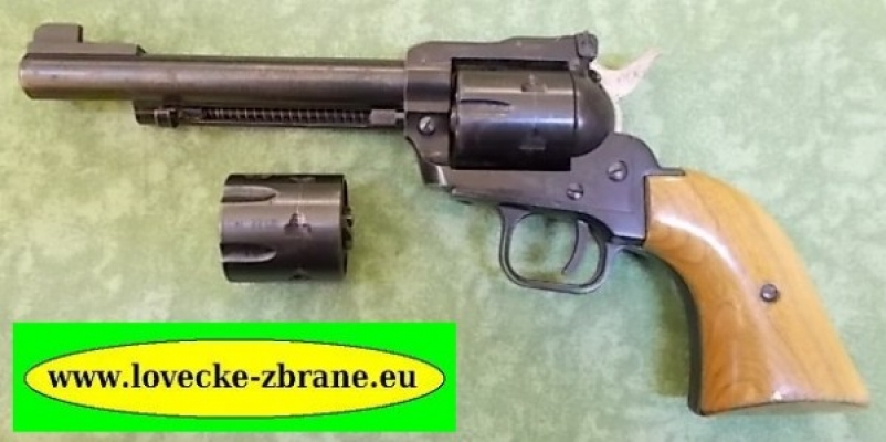 Obrázek pro Revolver Rossi 21S-22 LR/22 WMR výměnný válec-peacemaker-komise
