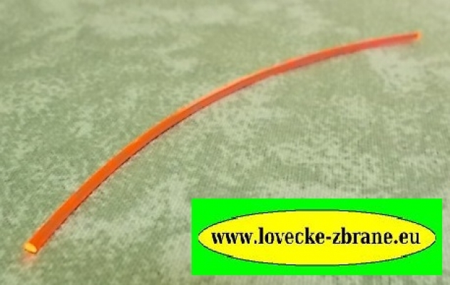 Obrázek pro Světlovodné vlákno do mířidel 1,5 mm-červené-10cm (hledí, mušky)