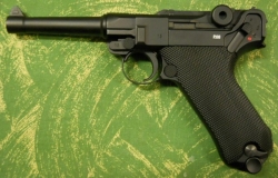 Obrázek pro Vzduchová pistole celokovová P08 4,5 mm Umarex blowback
