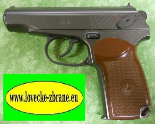 Obrázek pro Vzduchová pistole Makarov 49-4,5 BBS