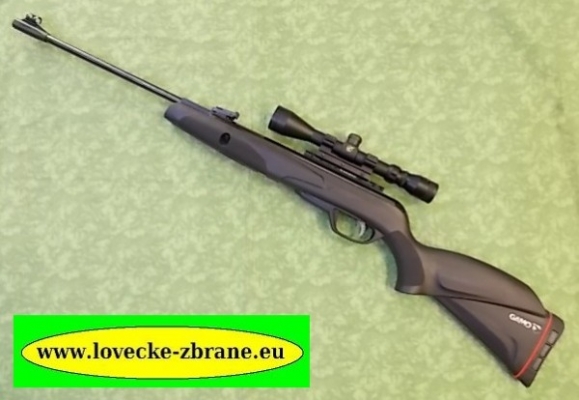 Obrázek pro Vzduchovka Gamo Comb.Black Knight IGT-4,5mm-335m/s+puškohled 3-9x40,diabole a terče